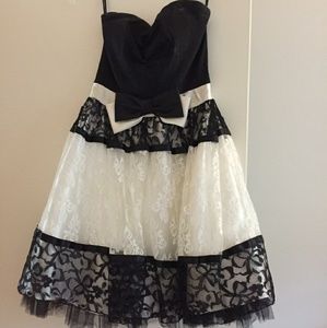 Tuxedo Dress